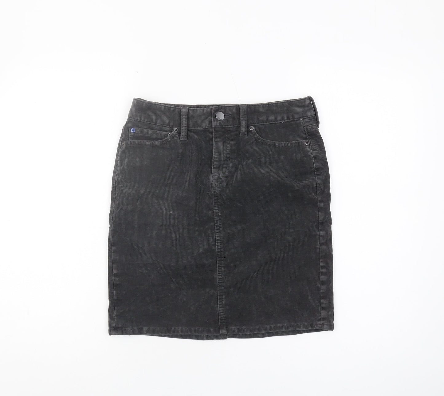Gap Women's Black Corduroy Pencil Skirt Size 6