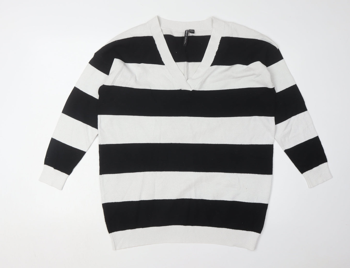 Womens UK Size 10 Capsule Black Pullover Jumper