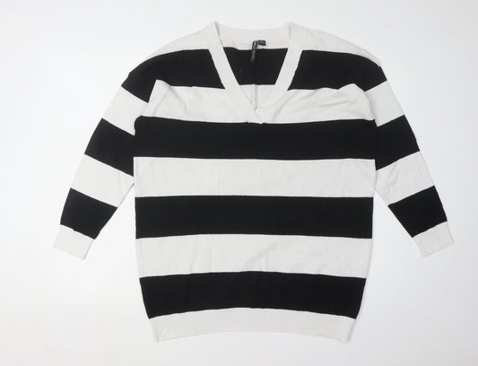 Womens UK Size 10 Capsule Black Pullover Jumper
