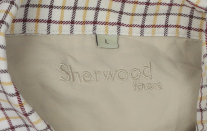 Sherwood Men's Multicoloured Check Shirt Size L