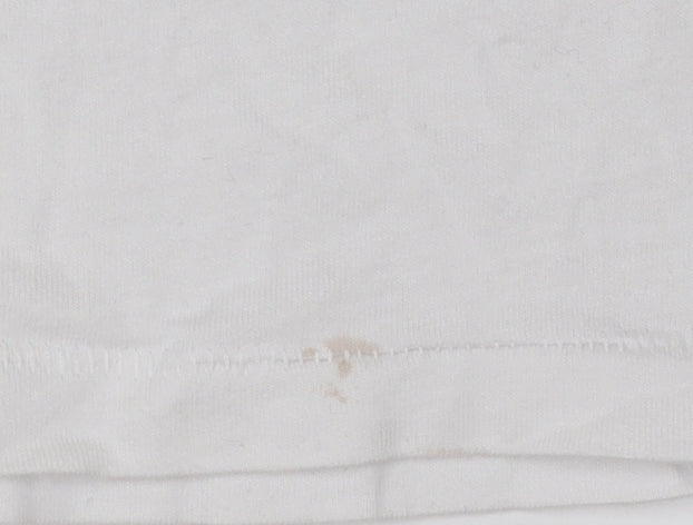 French Connection Boys White Long Sleeve T-Shirt 14 Years