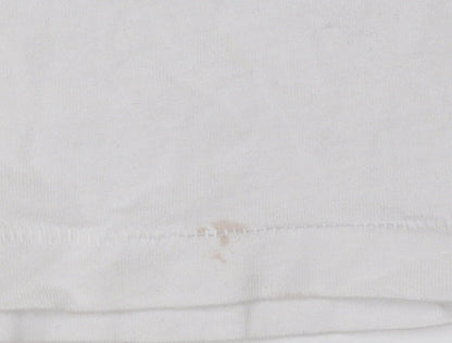 French Connection Boys White Long Sleeve T-Shirt 14 Years
