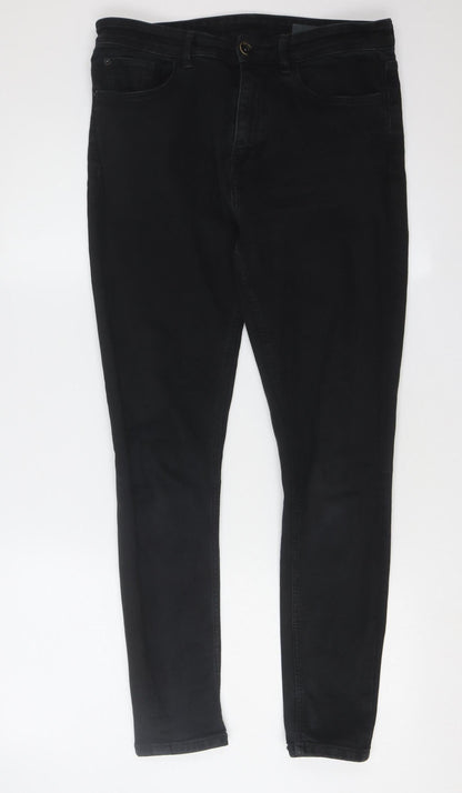 Womens UK Size 12 Marks and Spencer Regular Fit Skinny Black Jeans