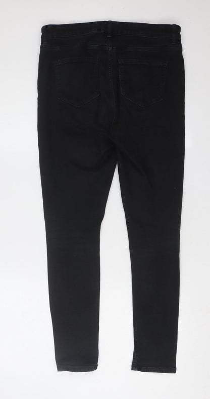 Womens UK Size 12 Marks and Spencer Regular Fit Skinny Black Jeans