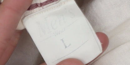 Men's Wear L Striped Multicoloured Cotton Shorts