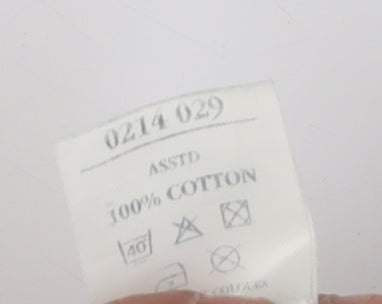 Men's Wear L Striped Multicoloured Cotton Shorts