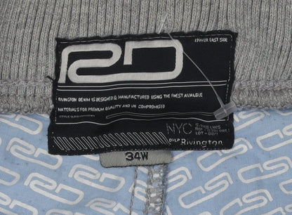 Rivington Denim Men's Blue Sweat Shorts 31W Casual