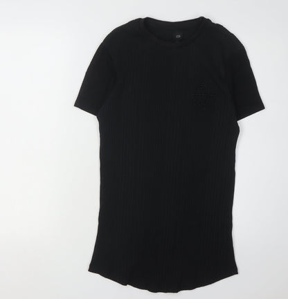 River Island Men’s Black Crew Neck T-Shirt S