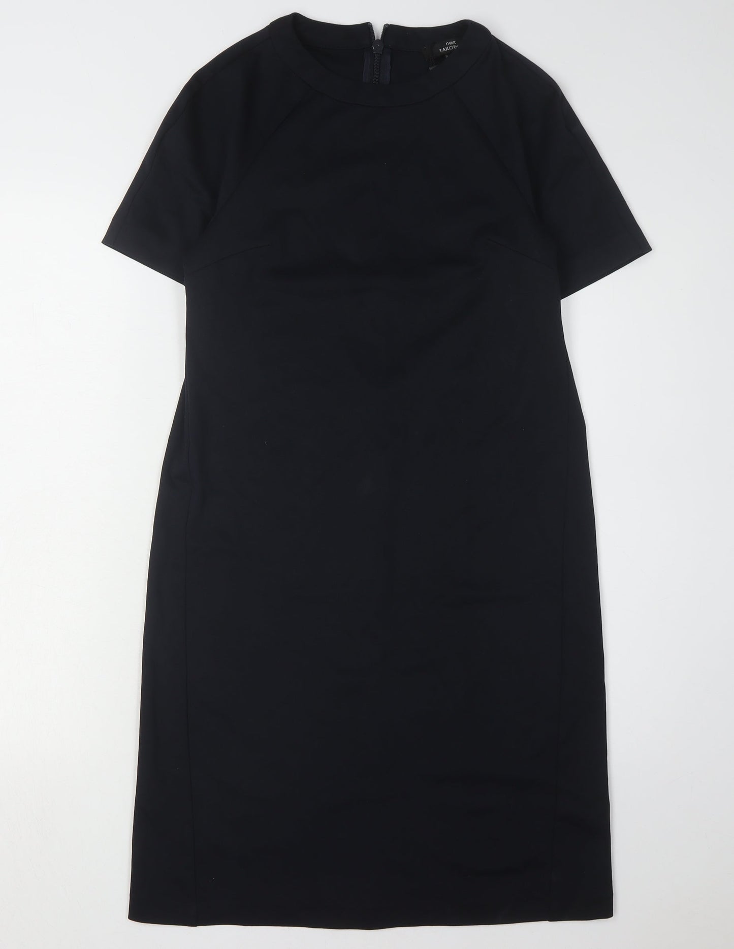 Next Women's Black Dress Size 8 Short Sleeve