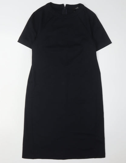 Next Women's Black Dress Size 8 Short Sleeve