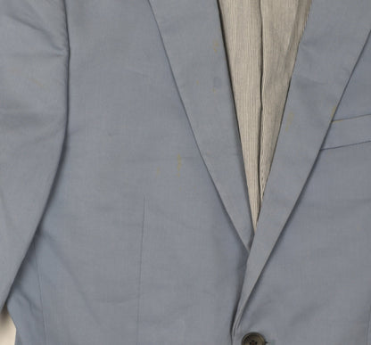 Next Men's Blue Blazer, Size 36 Regular Fit