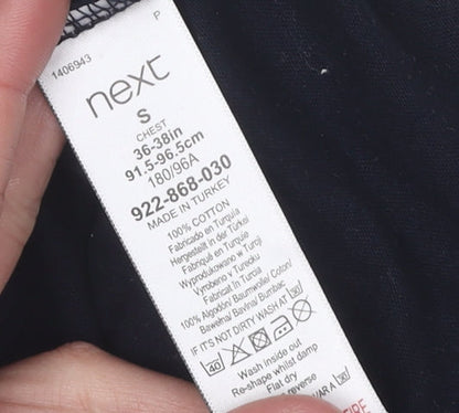 Next Men's Colourblock Polo, Multicoloured, Size S