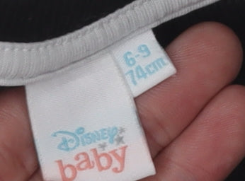 Disney Unisex Baby Minnie Mouse Jumper, Black, 6-9 Months