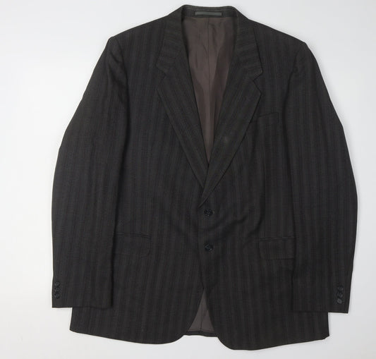 Mens UK Size 44 Boss Regular Grey Suit Jacket