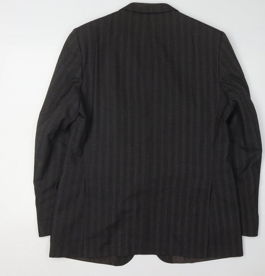 Mens UK Size 44 Boss Regular Grey Suit Jacket