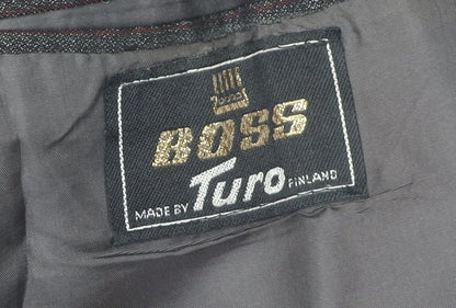 Mens UK Size 44 Boss Regular Grey Suit Jacket
