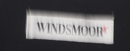 Womens UK Size 16 Windsmoor Black  Blouse