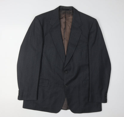 Mens UK Size 44 Magee Regular Black Suit Jacket