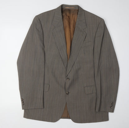 Mens UK Size 44 Odermark Regular Brown Suit Jacket