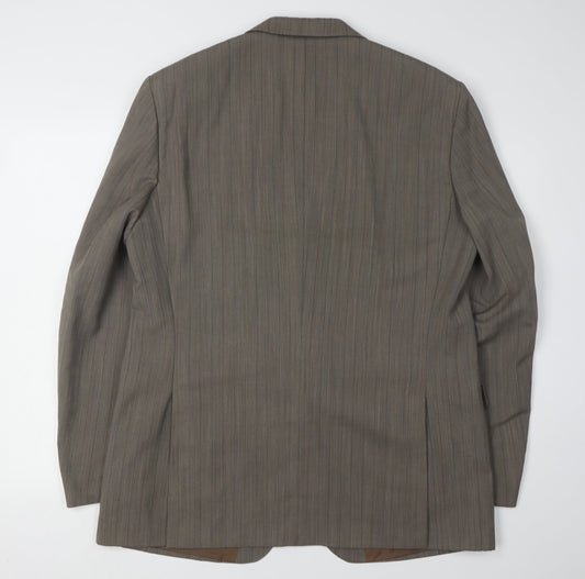 Mens UK Size 44 Odermark Regular Brown Suit Jacket