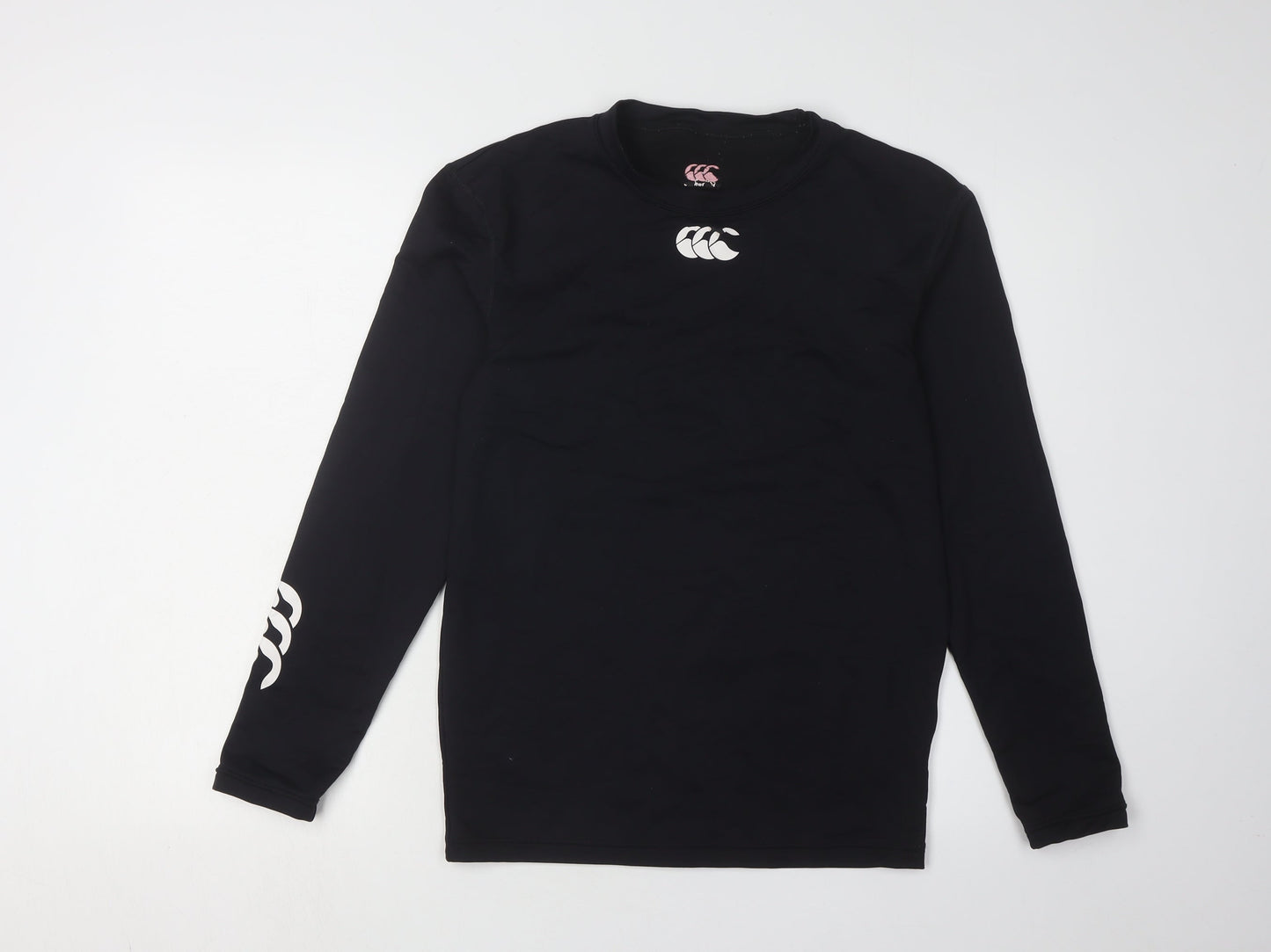 Canterbury Men's Black Long Sleeve Athletic Pullover L