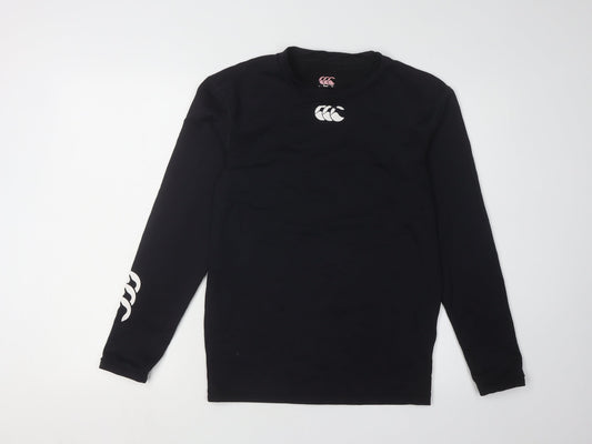 Canterbury Men's Black Long Sleeve Athletic Pullover L