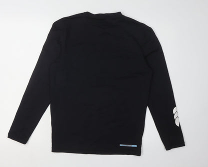 Canterbury Men's Black Long Sleeve Athletic Pullover L