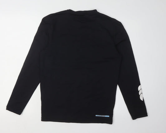 Canterbury Men's Black Long Sleeve Athletic Pullover L