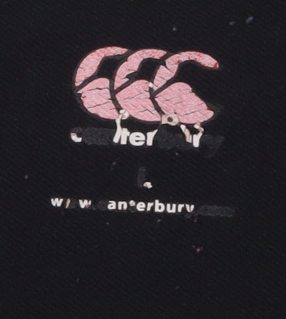 Canterbury Men's Black Long Sleeve Athletic Pullover L