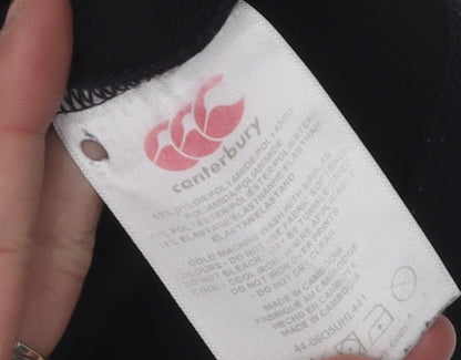 Canterbury Men's Black Long Sleeve Athletic Pullover L