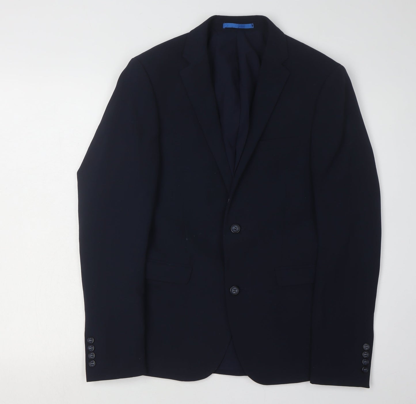 ONE SIX5IVE Men's Blue Slim Fit Blazer 36R