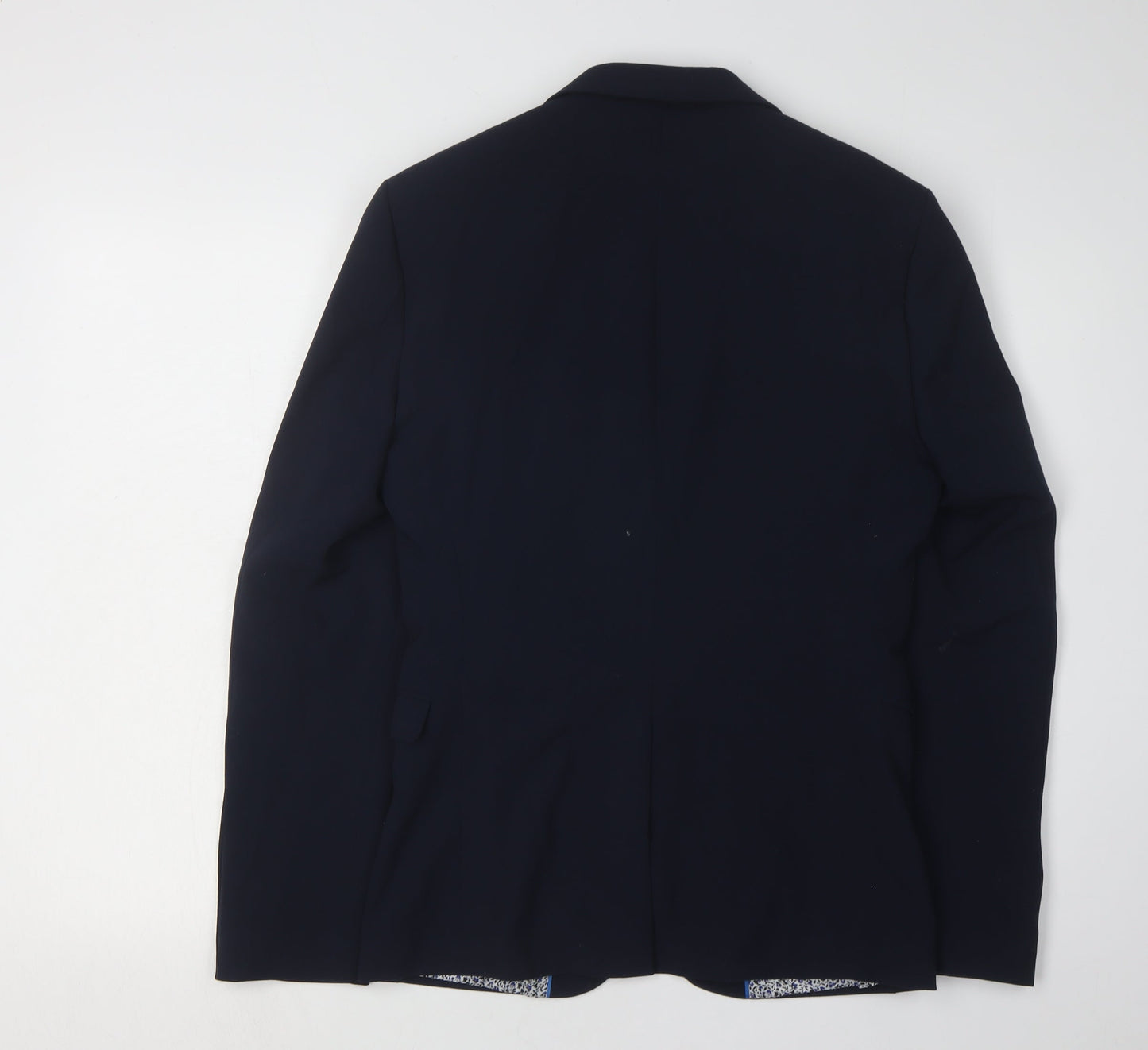 ONE SIX5IVE Men's Blue Slim Fit Blazer 36R