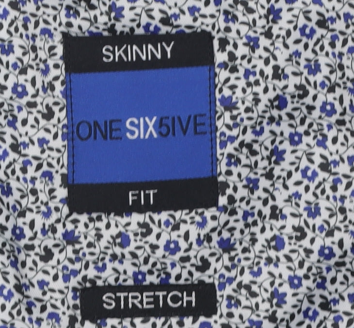 ONE SIX5IVE Men's Blue Slim Fit Blazer 36R