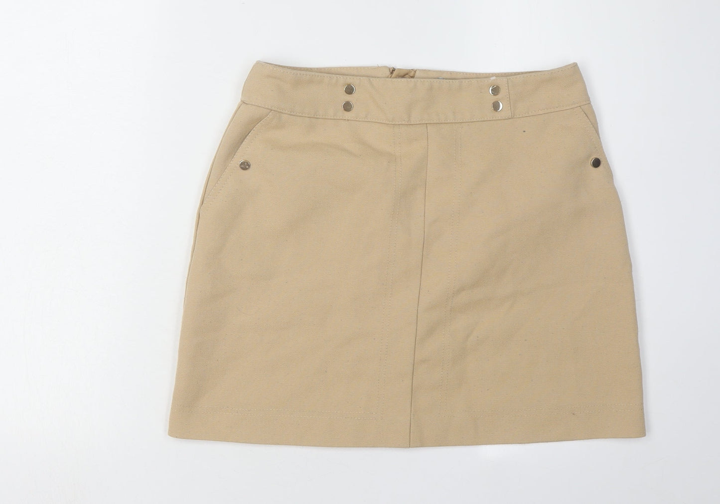 H&M Women's Beige Pencil Skirt, Size 12