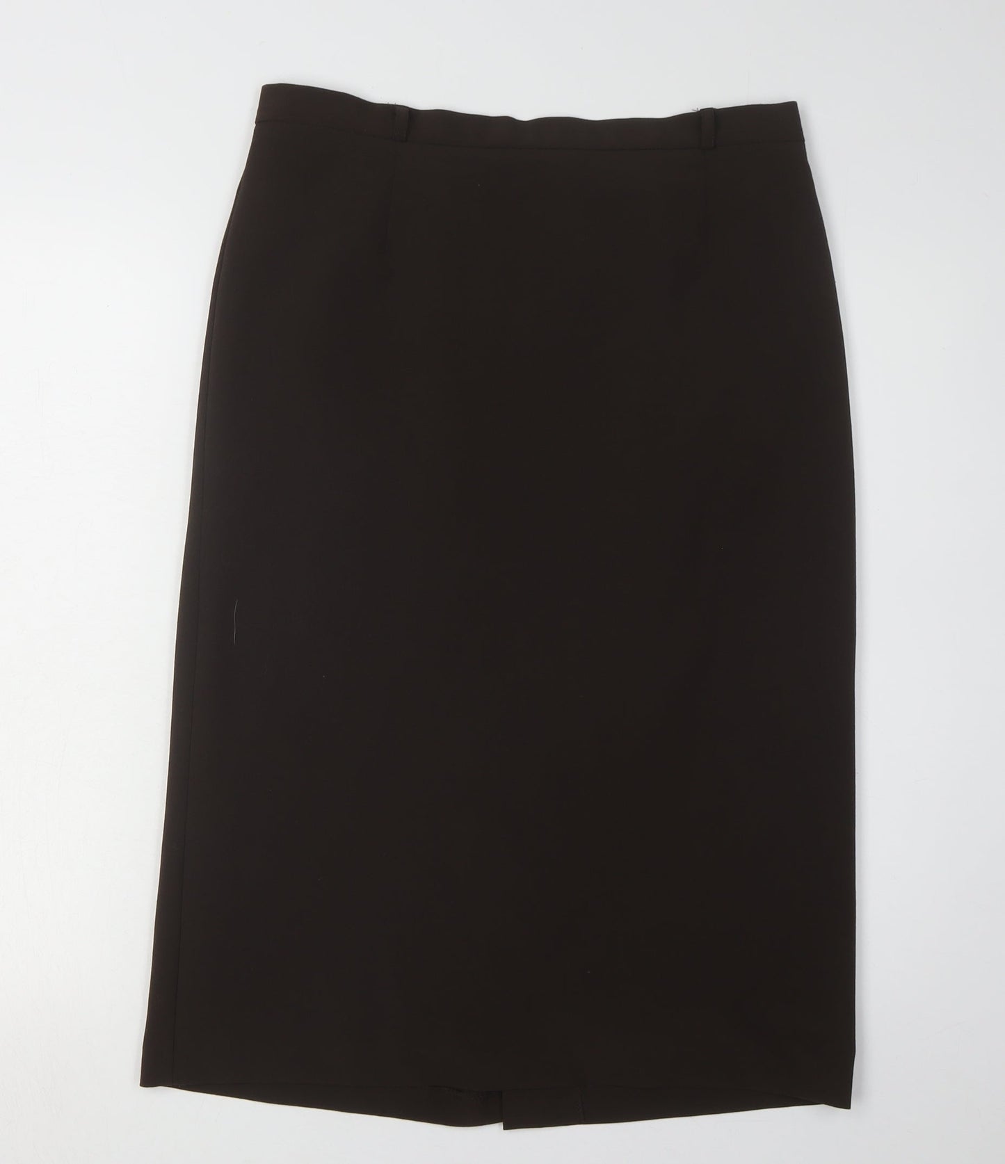BHS Women's Black Size 12 Straight Skirt