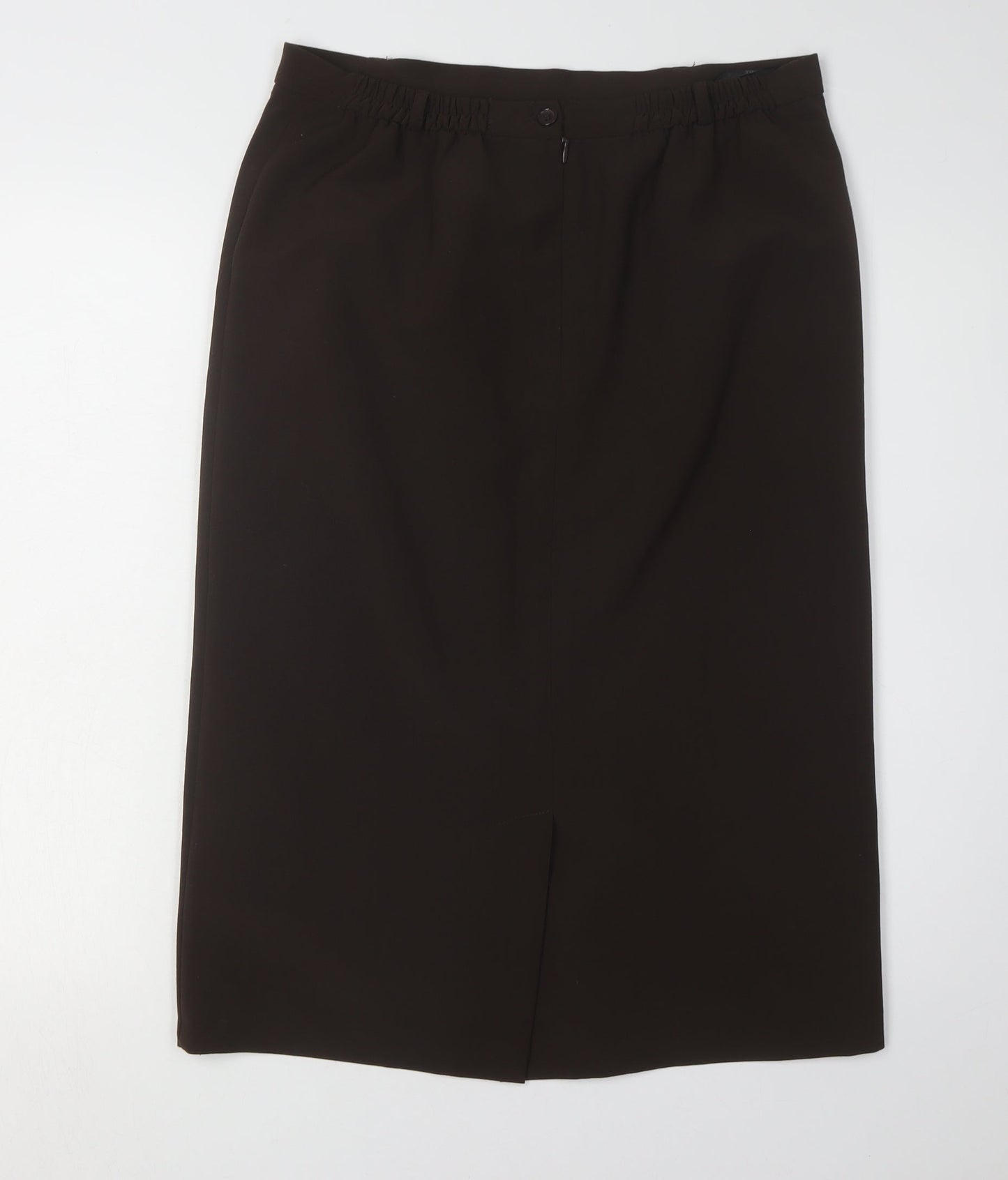 BHS Women's Black Size 12 Straight Skirt