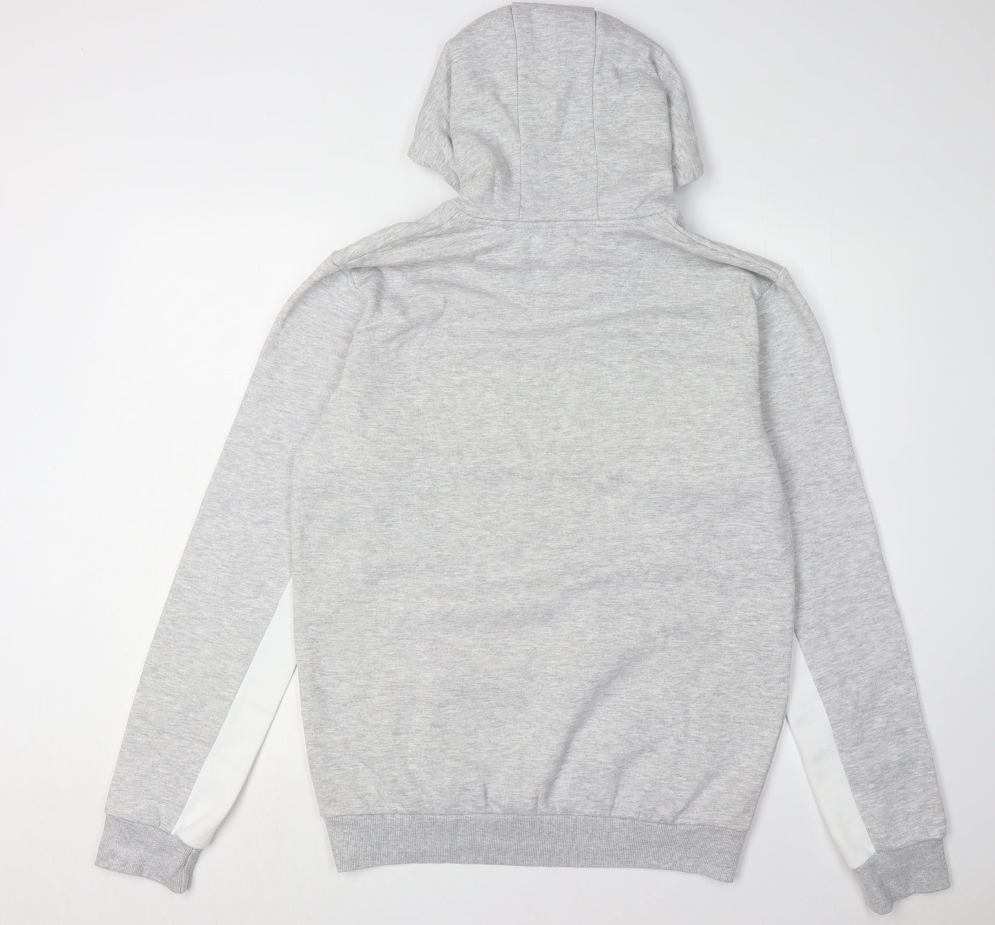 Mens UK Size L McKenzie Grey Pullover Hoodie