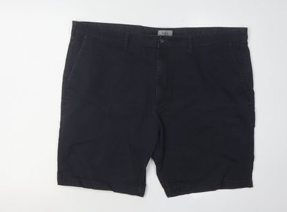 Marks and Spencer Men's Black Chino Shorts Size 2XL