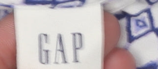 GAP Women's Multicoloured Geometric Dress M