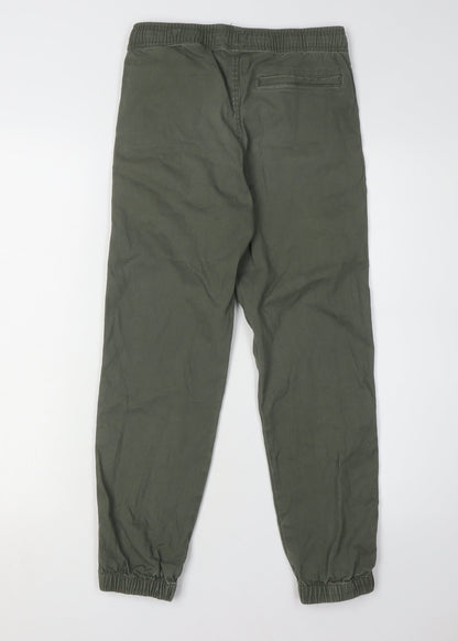 H&M Boys Green Jogger Trousers, Size 18 Years