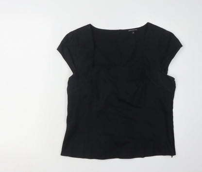 Womens UK Size 16 Marks and Spencer Black  Blouse
