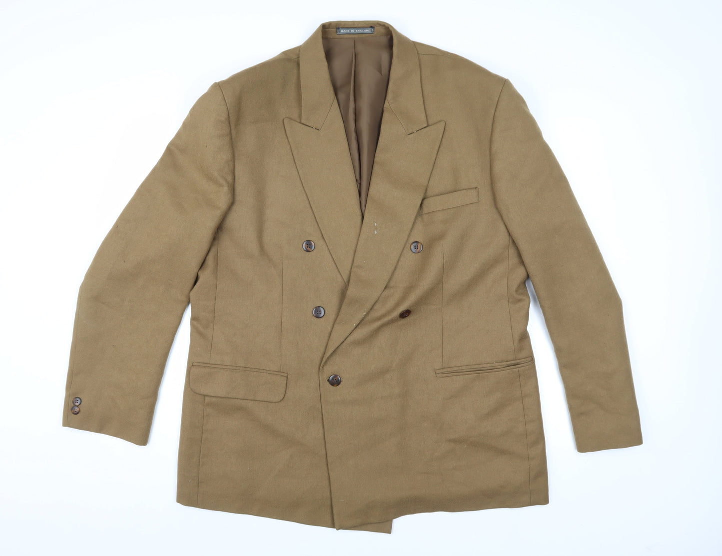 Mens UK Size 46 Lincroft Regular Brown Suit Jacket