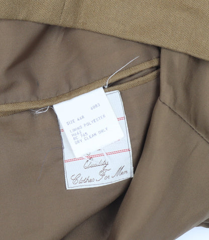 Mens UK Size 46 Lincroft Regular Brown Suit Jacket