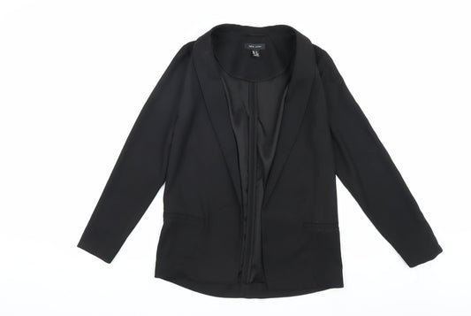 New Look Women's Black Suit Jacket in Size 6