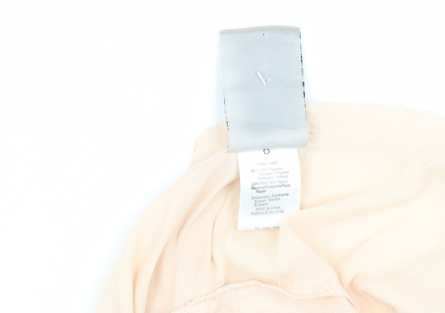 Dolan Women's Beige Long Sleeve Button Top Size S