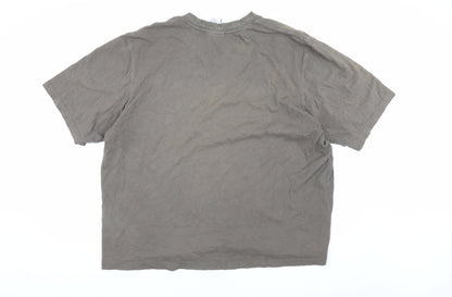 Adidas Men's XL Grey Crew Neck T-Shirt