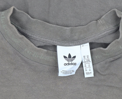 Adidas Men's XL Grey Crew Neck T-Shirt