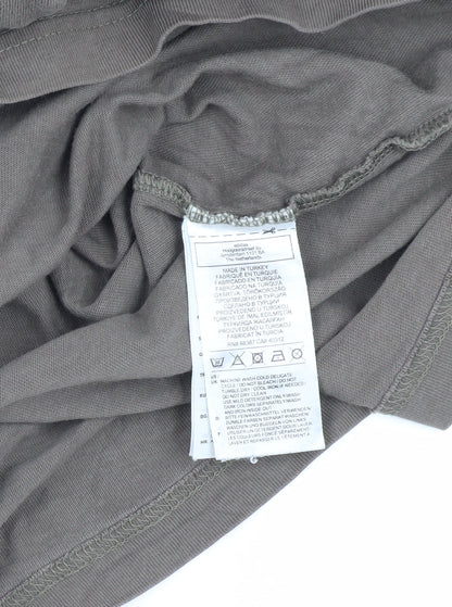 Adidas Men's XL Grey Crew Neck T-Shirt