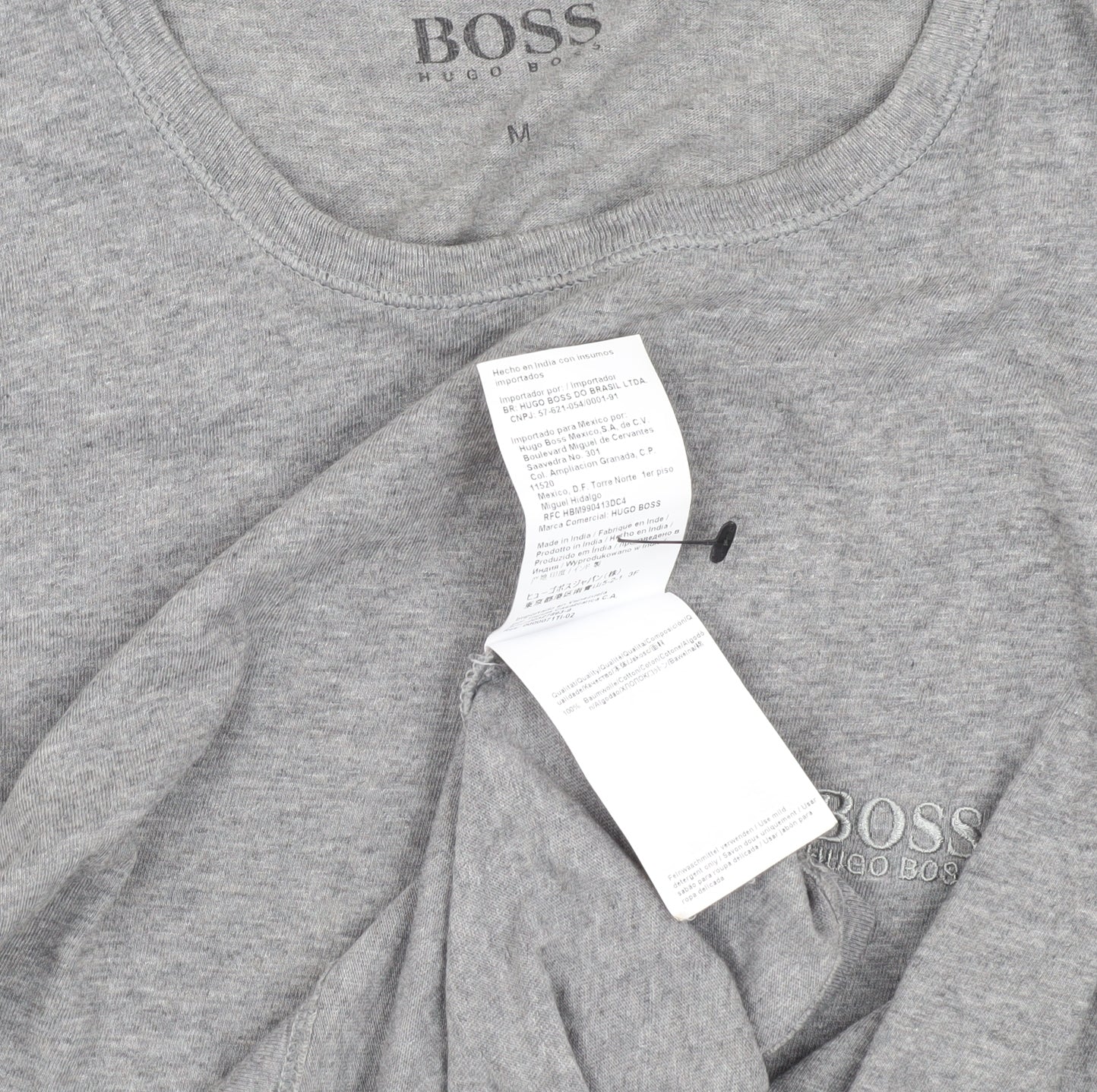 Mens UK Size M Boss Grey  T-Shirt