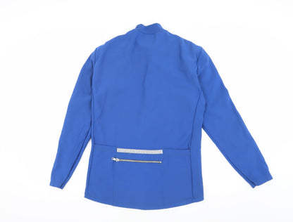 Mens UK Size M De Marchi Blue Basic Jacket